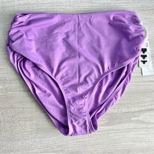 Anne Cole High-Waist Bikini Bottoms Size XS