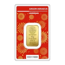 2024 Argor Heraeus Year of the Dragon 10g Gold Bar