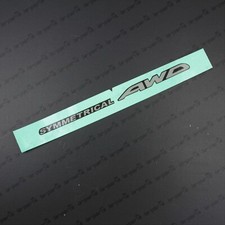 Nuevo Genuino Subaru 05-09 Impreza Simétrico AWD Etiqueta Ventana Trasera 91572FE040