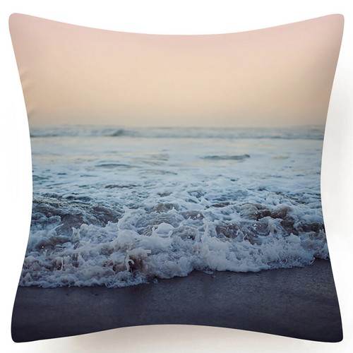 Cushion Cover Ocean Sea Abstract Decorative Double-Sided Soft PILLOW CASE 18x18" - Picture 6 of 30