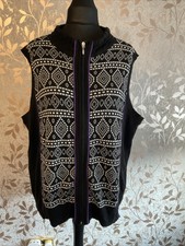 Vintage Cj Banks Ladies Vest/gilet Size Xl