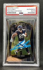 COLE KMET RC 2020 PANINI SELECT #174 w/ COA PSA SLAB