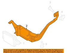 FORD OEM 13-19 Flex-Distance Sensor Mount Bracket DG1Z14C022A