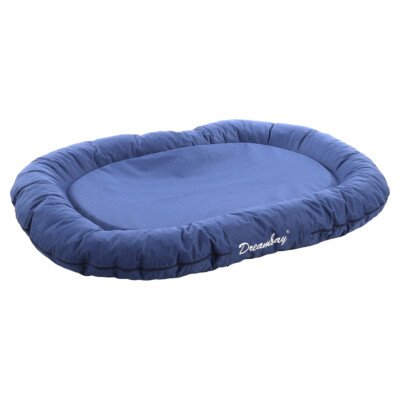 Hundebett / Hundekissen Flamingo BLUEBAY oval 100x75cm DUNKELBLAU online  kaufen | eBay.de