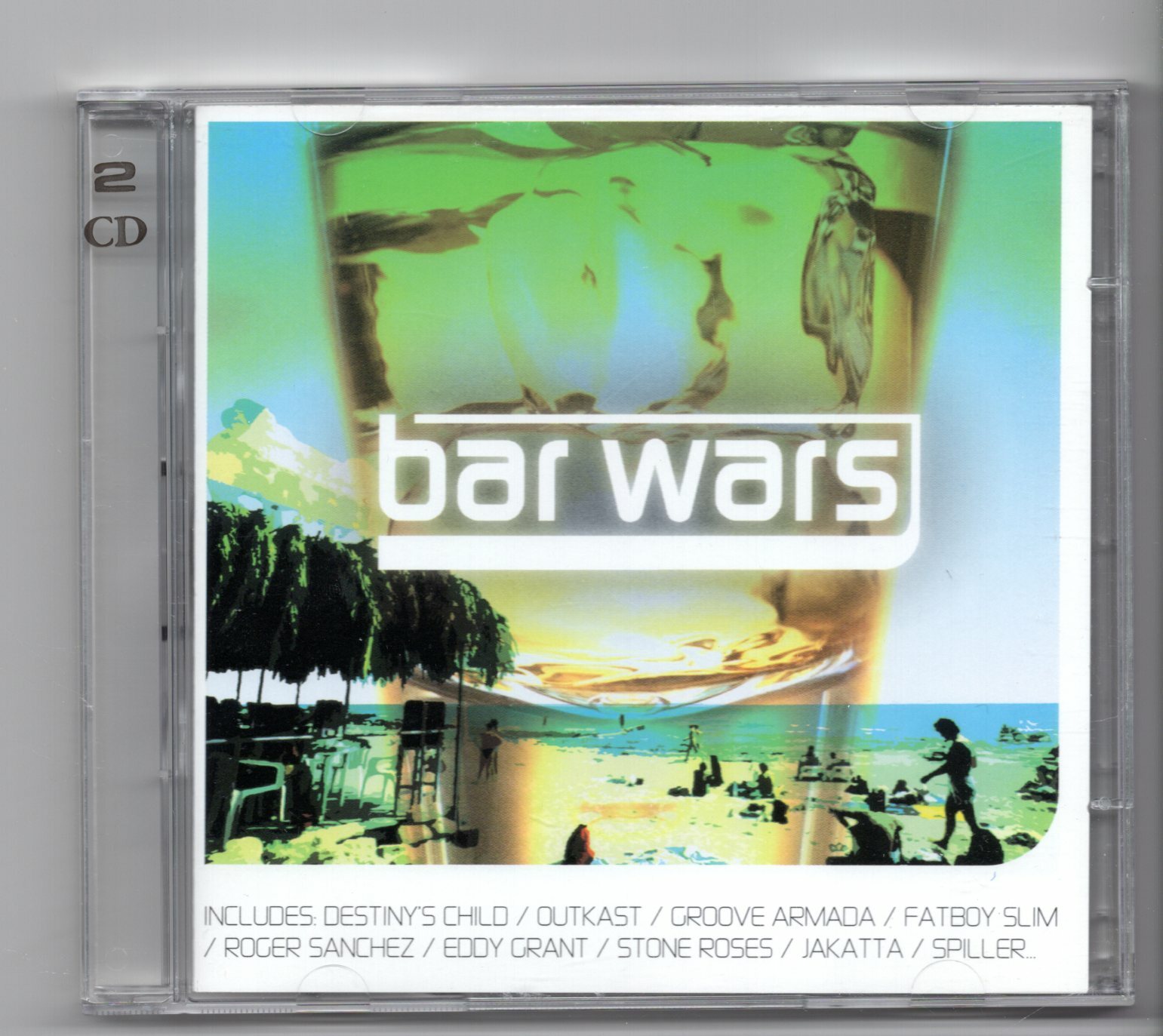 (JH171) Bar Wars, 37 tracks various artists - 2001 double CD