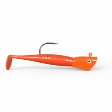Micro Swimbait, Paddle Tail MICRO ATTACK (Orange) 1.5" Dynamic Lures