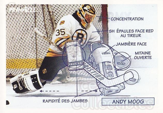 1991-92 Pinnacle French #379 Andy Moog