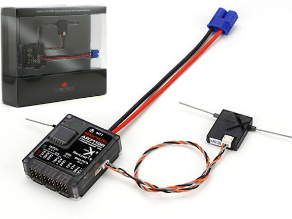 Spektrum AR7110R 7CH DSMX Heli Receiver with Rev Limit DX6I DX7S DX8 SPMAR7110R Spektrum AR7110R 7CH DSMX Heli Receiver with Rev Limit DX6I DX7S DX8 SPMAR7110R