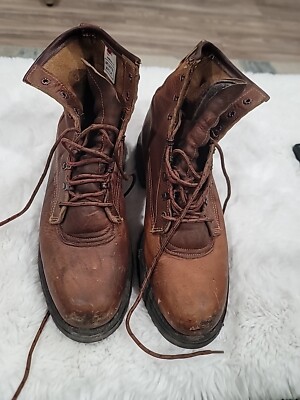 Red Wing ANSI Z41 PT91 Mens Size 11 D MI/75 C/75 EH Brown Leather