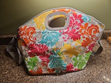 Thirty-One FLORAL Insulated Cooler Bag/Tote S...