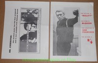 Bullitt Herald 4 Pages Steve Mcqueen Movie Poster Art On Cover N.mint + Bonus Bullitt Herald 4 Pages Steve Mcqueen Movie Poster Art On Cover N.mint + Bonus