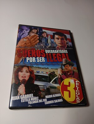 3 Peliculas Suenos Quebrantados Por Ser Ilegal  DVD