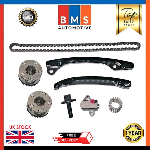 KIT CADENA DISTRIBUCIÓN RENAULT QASHQAI JUKE PULSAR 1.2 GASOLINA HRA2DDT VVT GTCK206F NUEVO - Imagen 2 de 8