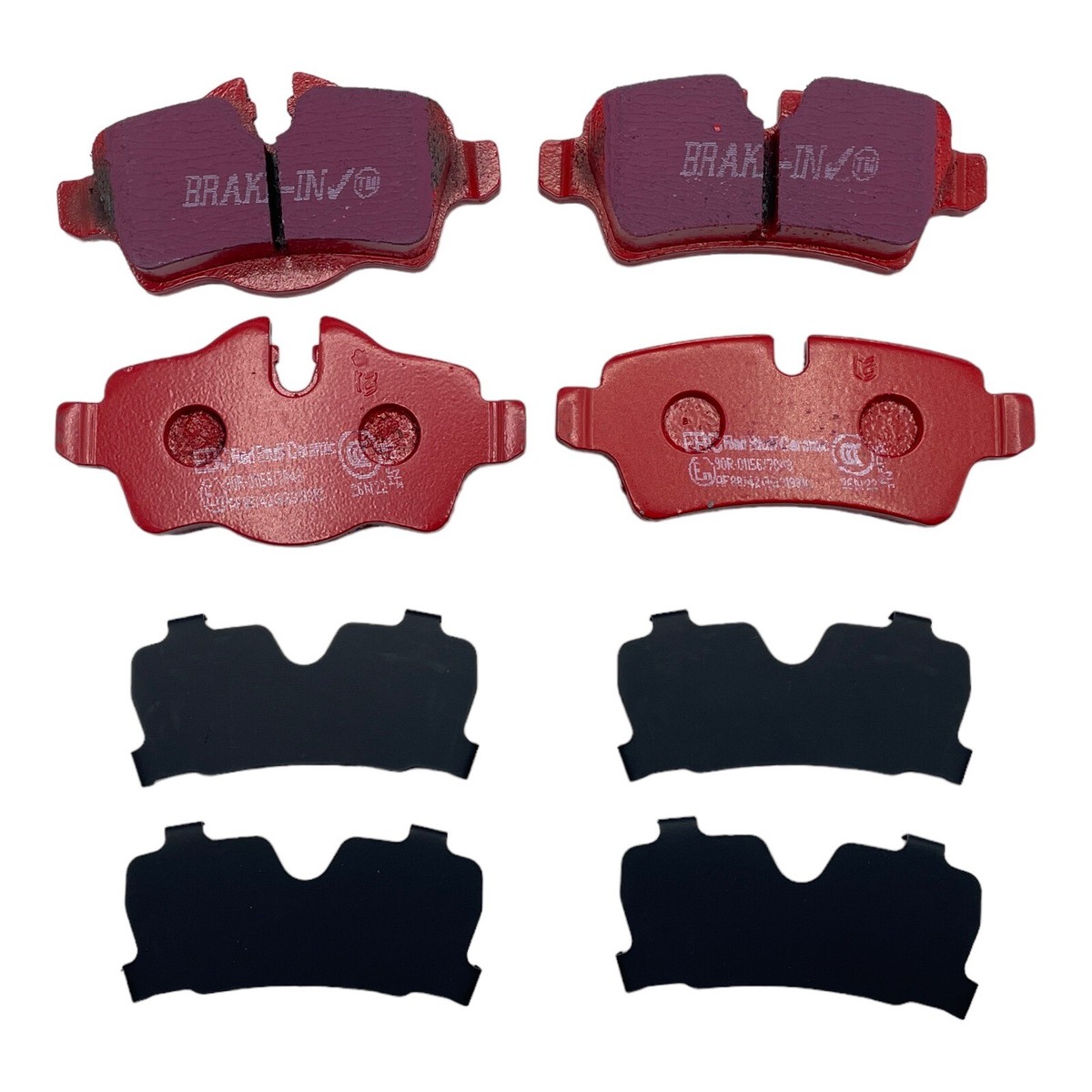 EBC Red Stuff Rear Brake Pads for 2007-13 MINI Cooper S Hardtop