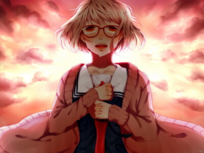 V6409 Mirai Kuriyama Kyoukai no Kanata Anime Manga Decor WALL POSTER PRINT CA