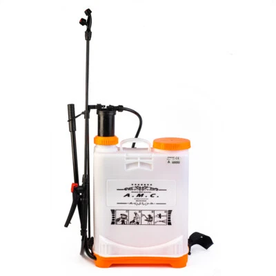 AMC Pompa a spalla manuale nebulizzatore 16 lt per disinfestazione irrorazione