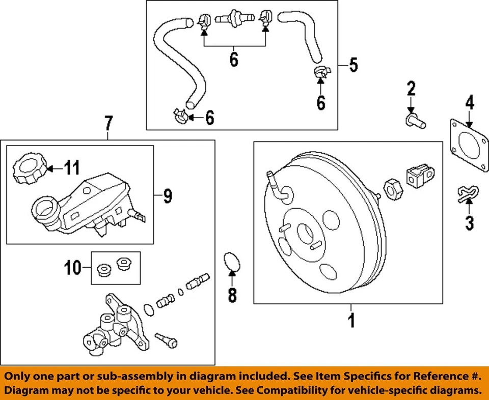 Cilindro maestro de freno usado se adapta a: Kia Rio 2012 ABS grado A Foto 3 de 4