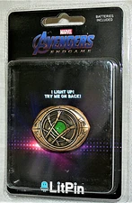 Marvel Doctor Strange Agamotto Eye Light Up LitPin Pin Lapel New NOS MOC 2019
