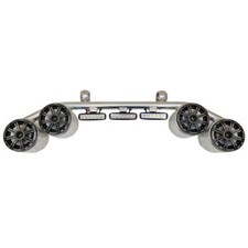 Galaxy Wakeboard / Boat Tower LED Combo Set with 4 KICKER RGB Marine Speakers