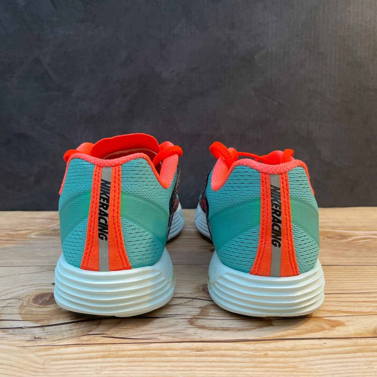 Nike Lunaracer 3 Green/Orange with Mint Green Sole Women's Size 8