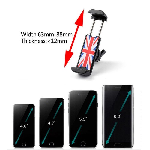 360°Rotation Car Phone Mount Cradle Holder Stand For Mini Cooper F54 F55 F56 F2 - Zdjęcie 4 z 7