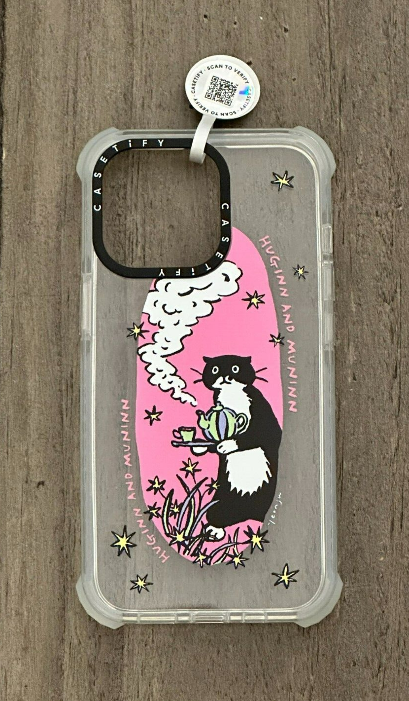 Casetify Teatime Ultra Impact Clear Gloss Case for iPhone 13 Pro