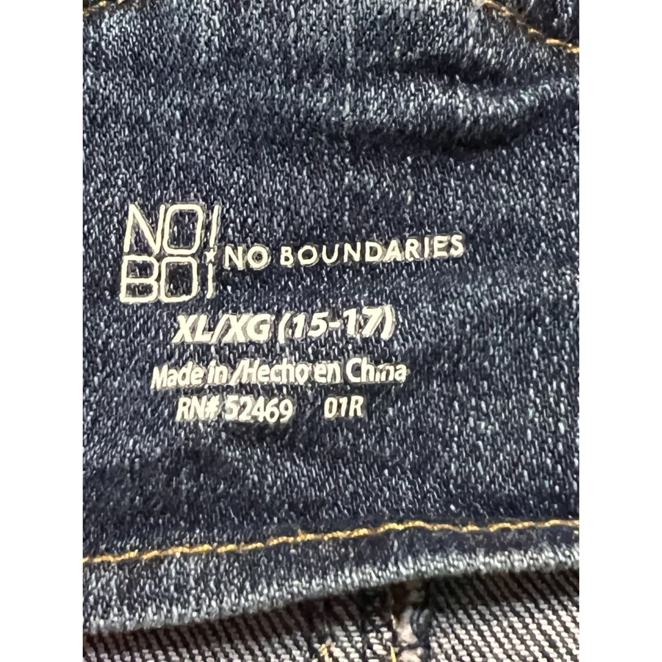 Mono vaquero azul mujer No Boundaries correas ajustables talla XL 15/17 Foto 4 de 4