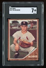 1962 Topps #167 Tim McCarver SGC 7 NM #4545171