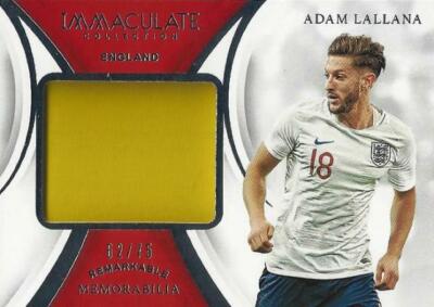 18-19 PANINI immaculate ラベッシ直筆サインパッチジャージ 2018-19 Panini Immaculate Soccer Collection Remarkable Memorabilia