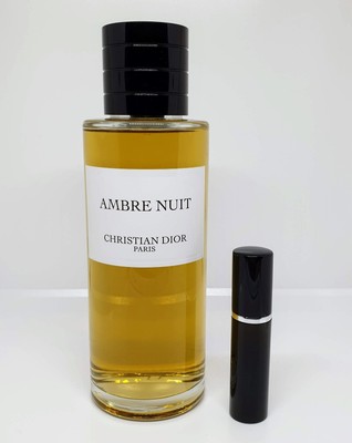 dior ambre nuit sample