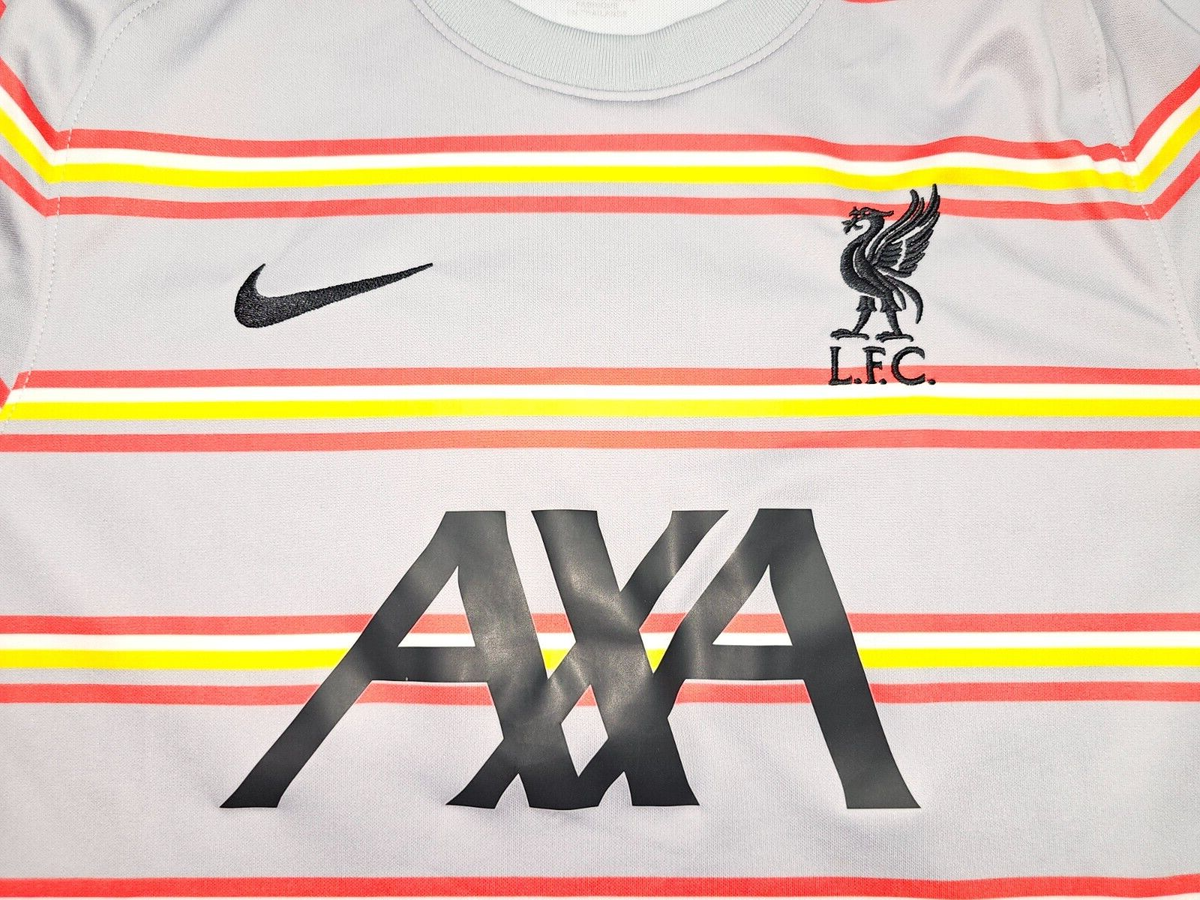NIKE AXA L.F.C リバプールFC トレーニングシャツ XXLサイズ LIVERPOOL 2020 2021 TRAINING FOOTBALL SHIRT NIKE PRE MATCH