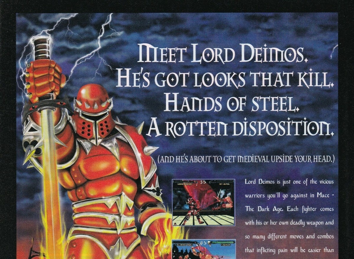 Mace The Dark Age Nintendo 64 N64 (inédit PS1) magazine print page