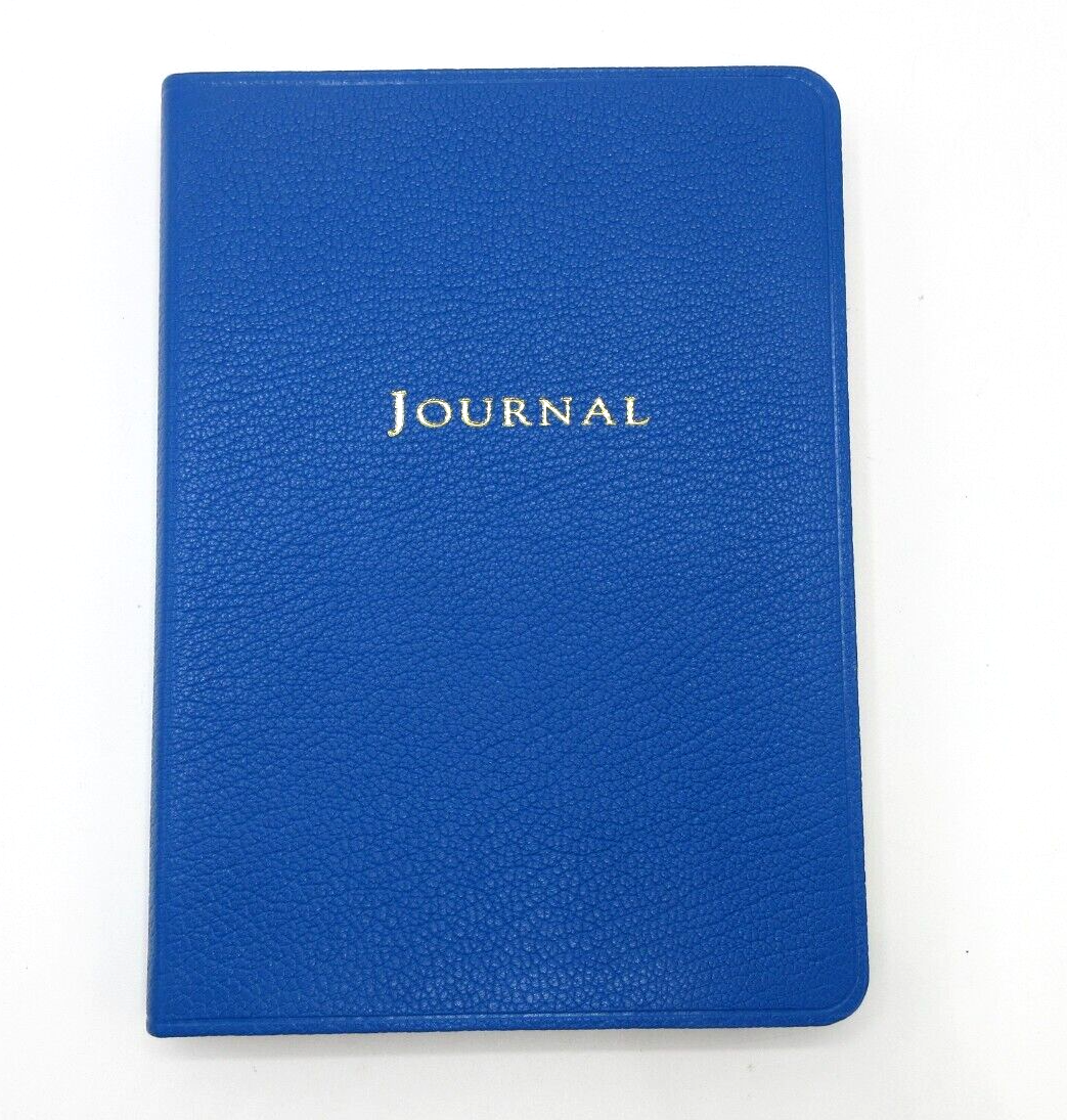 Blue Leather Journal - 7