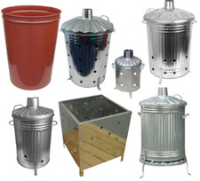 GARDEN INCINERATOR BURNER BRAZIER FURNACE FOR BURNING LEAVES/PAPER/TRASH WASTE