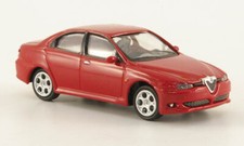 Ricko 136573 Alfa Romeo 156 GTA, Red, 2002 H0 Scale 1/87 