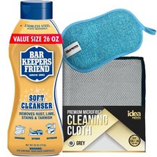Idea Home Bar Keepers Friend Soft Cleanser VALUE PACK 26 OZ  1 Pack Multip...