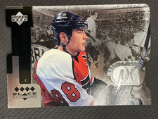 1997/98 Black Diamond Eric Lindros Horizontal Premium Cut Quad Diamond (SSP)
