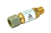 "Gas Schlauchbruchsicherung 50 Mbar 1,5 Kg/H - 1/4 \" Druckminderer Lpg Sicherung"