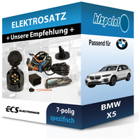 ECS E-Satz 7Polig Fahrzeugspezifisch Passend für BMW X5 Incl. Manual