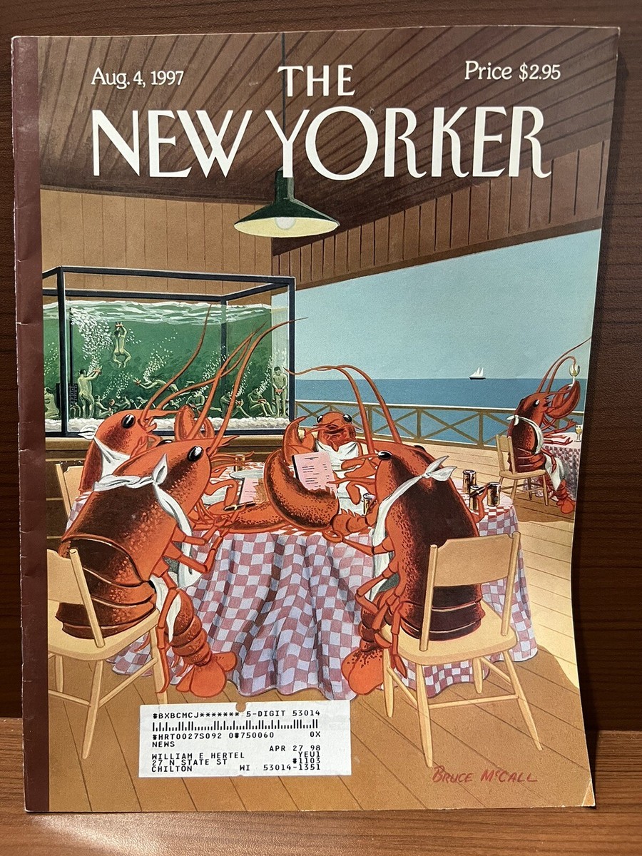 The New Yorker Full Magazine August 4 1997 Lobsterman's Special by