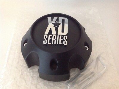 KMC XD Series Matte Black Center Cap 5 Lug 5x5.5 5x150 Rim Wheel 1079L145A