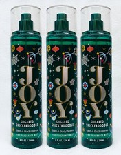 3 Bath  Body Works SUGARED SNICKERDOODLE Fine Fragrance Mist Body Spray 8 oz