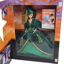 VINTAGE 1994 BARBIE DOLL AS SCARLETT O'HARA GONE WITH THE WIND NEW BOX MATTEL
