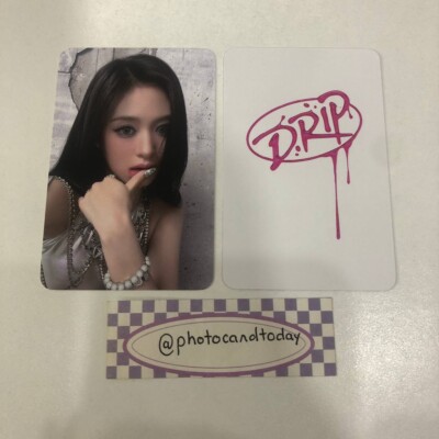 BABYMONSTER DRIP KTOWN4U LUCKYDRAW OFFLINE OFFICIAL PHOTOCARD KPOP