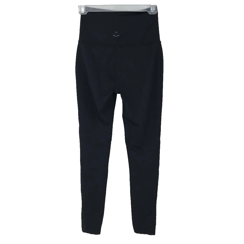beyond-yoga high rise flat front mesh pull ons leggings