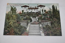 The E. C. Sterling Residence Redlands California Postcard No. H 51 Newman
