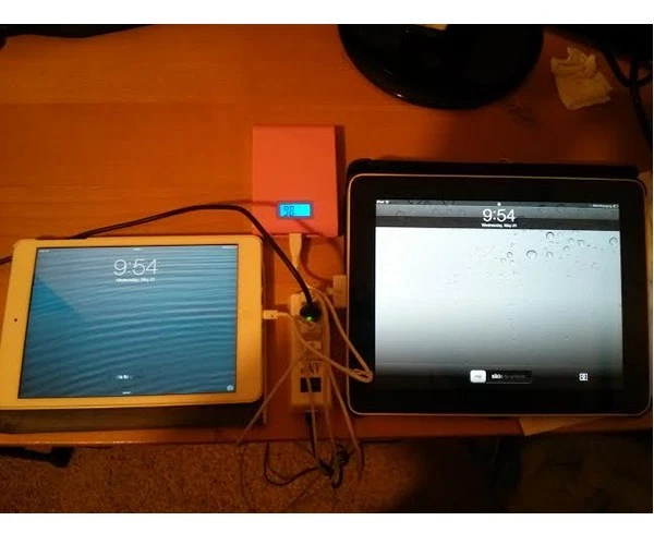 4-Port USB Portable Multi-Purpose Charger with 5Ft. Power Cord for iPhone, iPad - Image 4 of 4