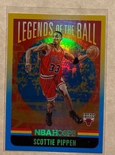 2020-21 Panini NBA Hoops Scottie Pippen Legends of the Ball Holo #1  Bulls