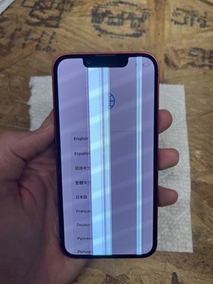 FOR PARTS iPhone 13 Mini Red
