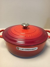 Le Creuset Signature Gourmet-Bräter aus Gusseisen, für alle Herdarten und Backö